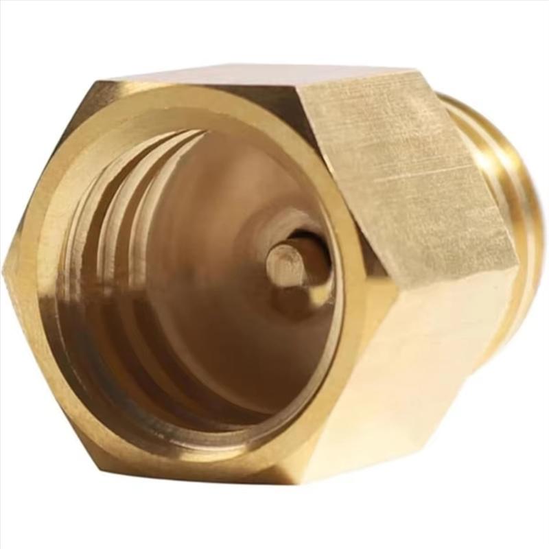 Professional High Compatibility TR21 4 To TR21 3 Brass Connector Coupling Tool Less Installation CO2 Conversion Adapter
