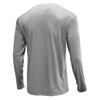 Autumn and Winter Classic Solid Round Neck Button Long Sleeve Men's T-Shirt