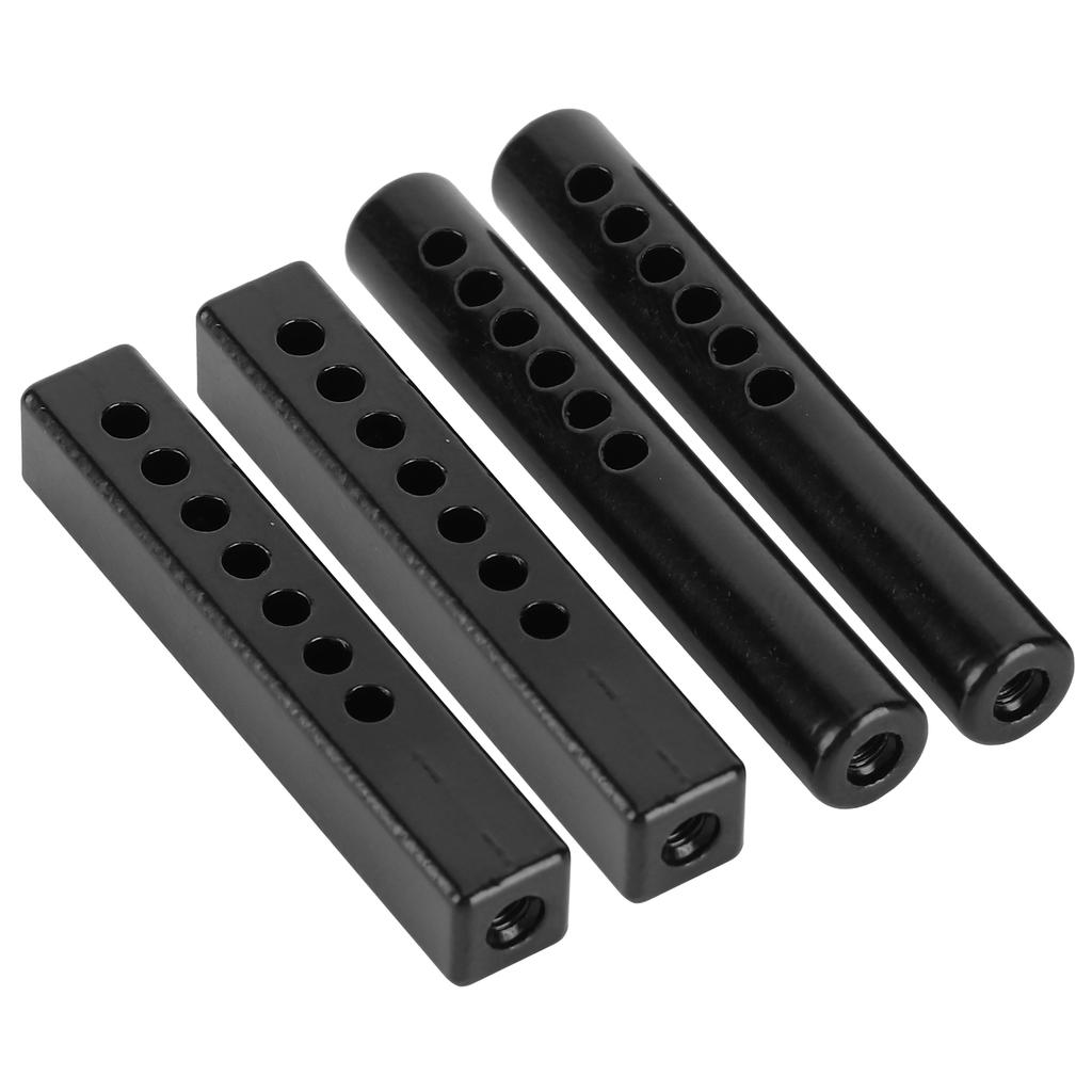 4Pcs 110 RC Square and Round Metal Bumper Mount Post for TraxxasHspRedcatTamiya