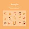 Spring Outing PET Sticker Pack: Cute DIY Decoration Series
