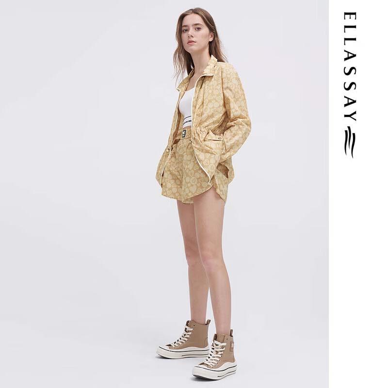 ELLASSAY Women's Heart Logo Versatile Shorts