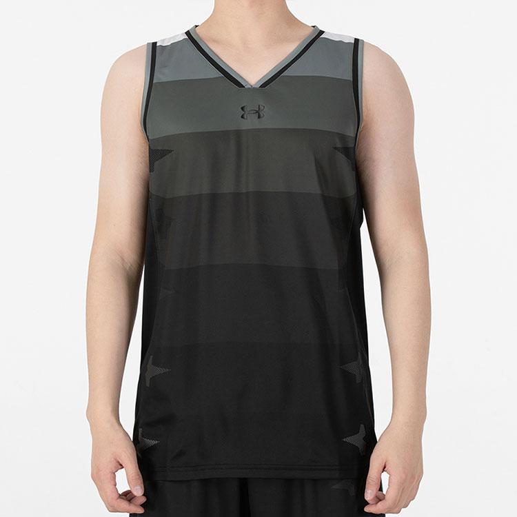 Under Armour Sports Lifestyle Series Basketball Training Knit Vest Men tops Black 21500106-001