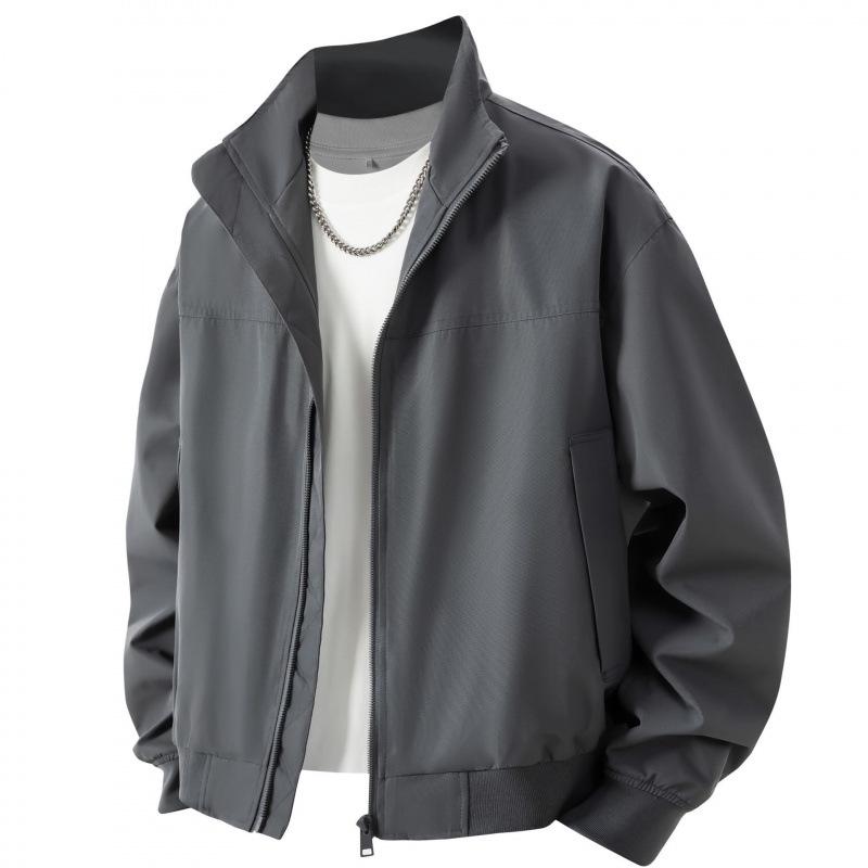Męska kurtka pilotka z wysokiej półki 2025: Fajny, buntowniczy styl baseballowy na wiosnę/jesień