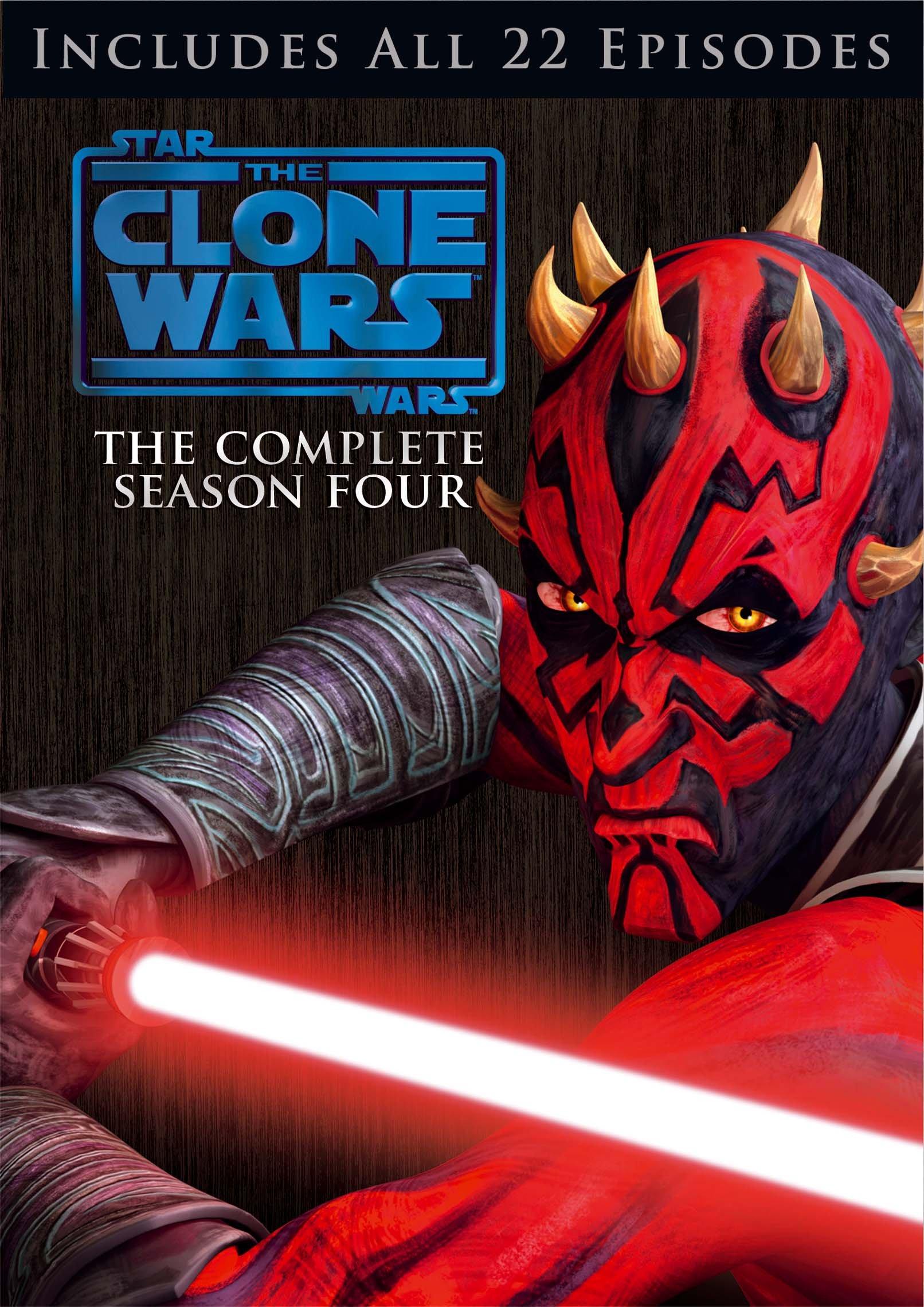 

Звёздные войны Войны клонов Полный бокс-сет [Ограниченное издание] Войны Четвёртый сезон (5 дисков) [DVD]