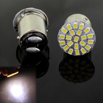 1157 BAY15D 22 SMD LED Auto Turn Brake Stop Zadní obrysové světlo Dvojitý kontakt