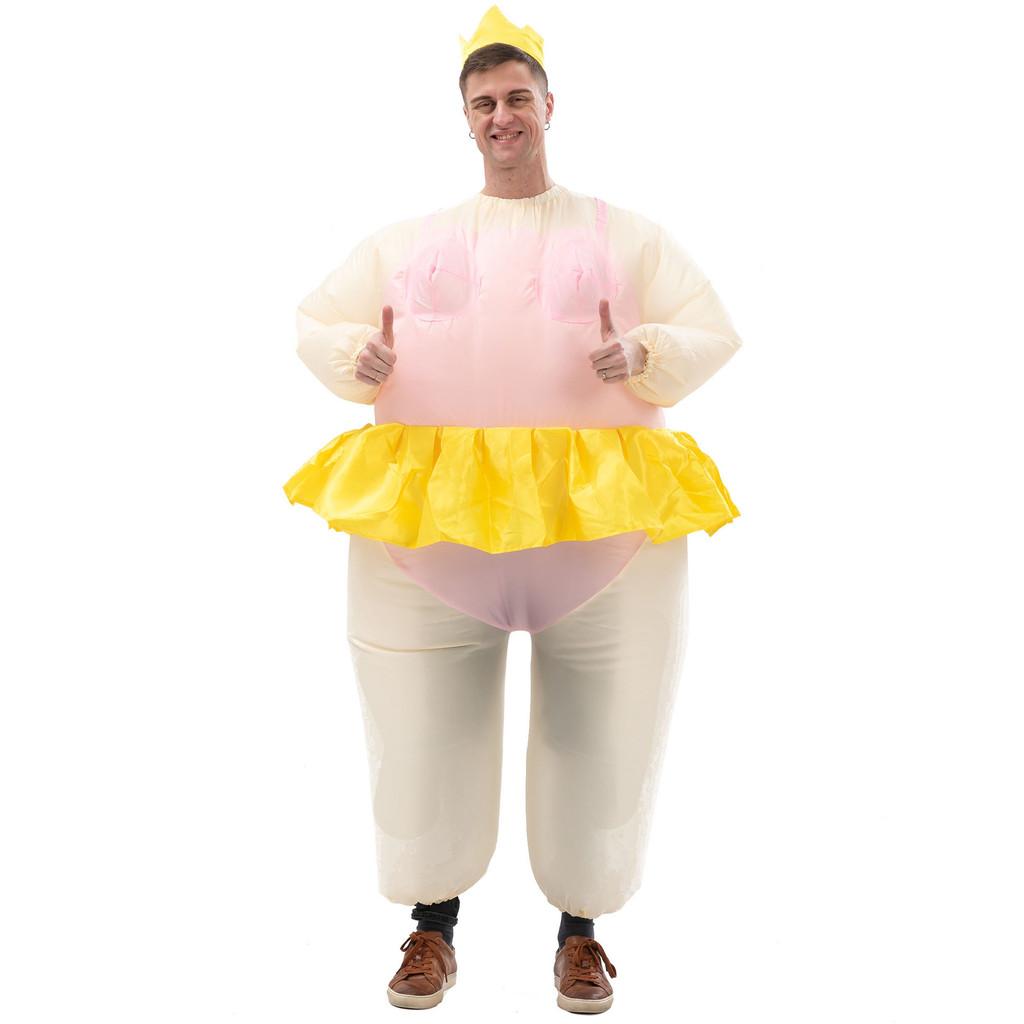 Fun Inflatable Costumes For Adults In Various Colors Perfect For Halloween Events