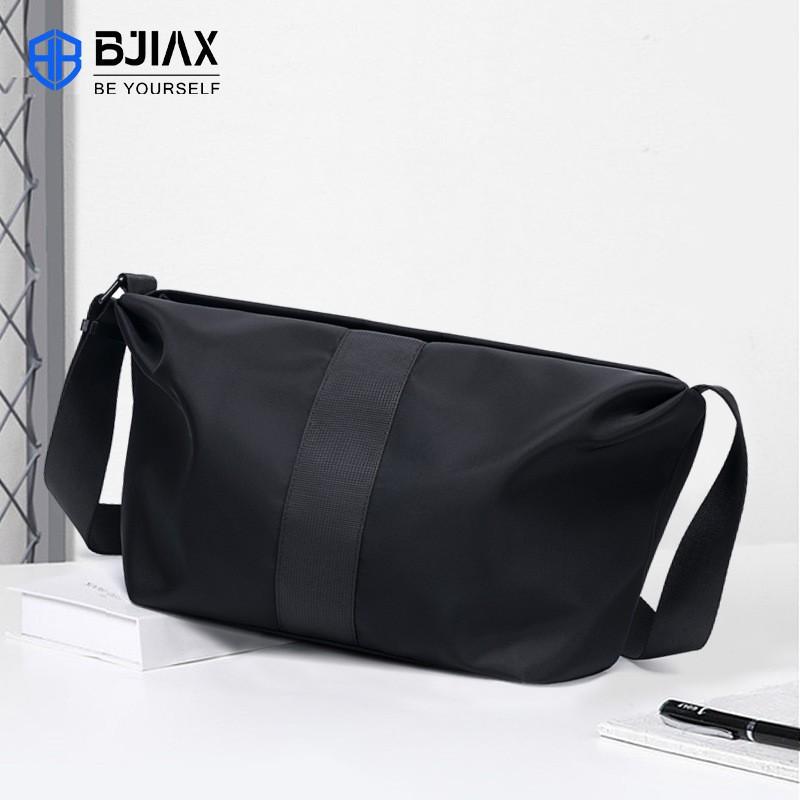 Men's Crossbody Bag Fashionable Popular Commuting Single Shoulder Backpack Horizontal Casual