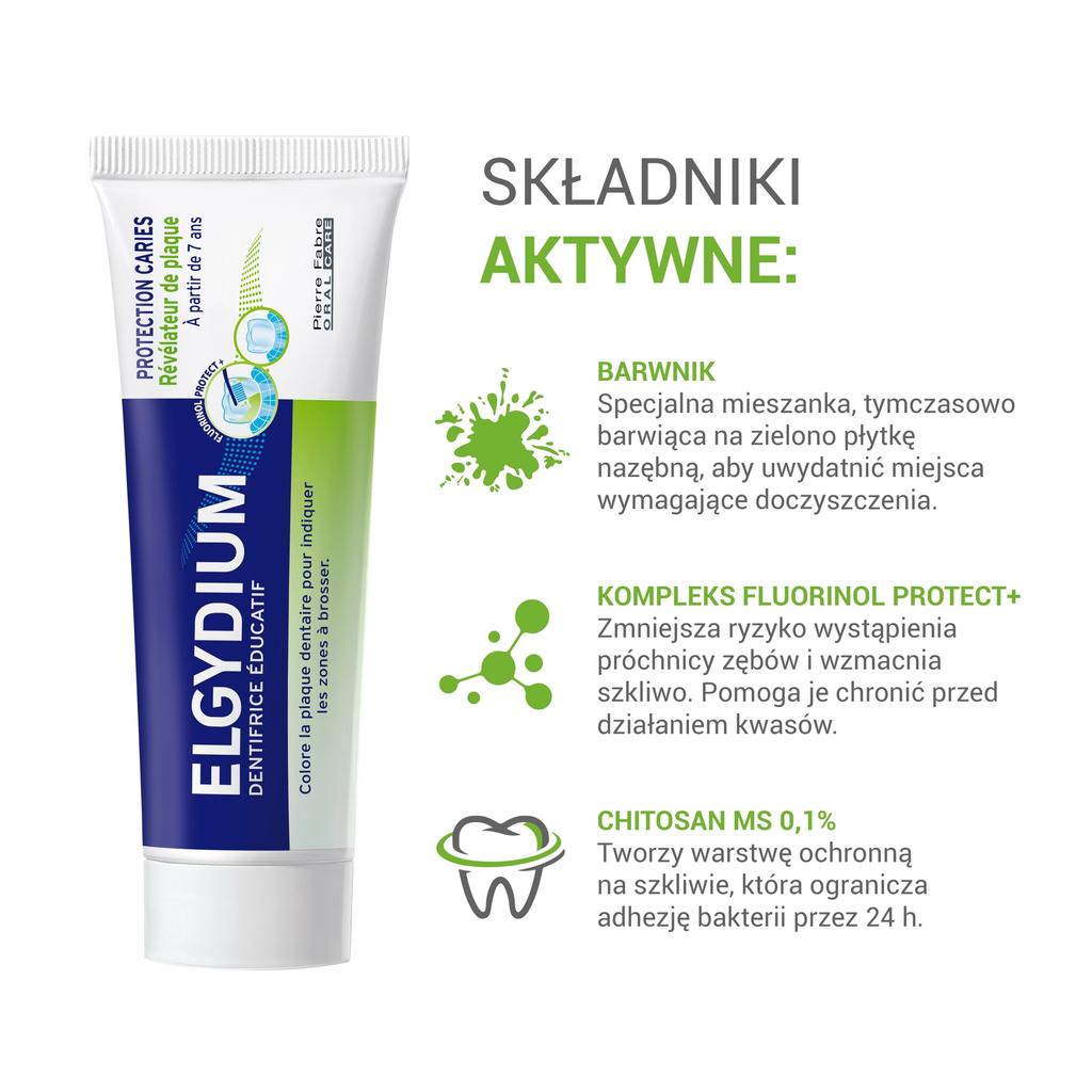 Elgydium Educational Toothpaste With Fluorinol Protect+ Complex 50