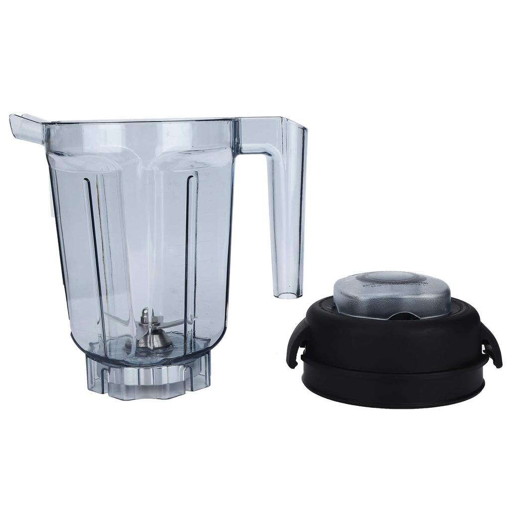 Vitamix Standmixerbehälter, Klarer Lebensmittelmixerbehälter mit Klingenverschluss-Ersatzzubehör, Passend für 32 oz Behälter