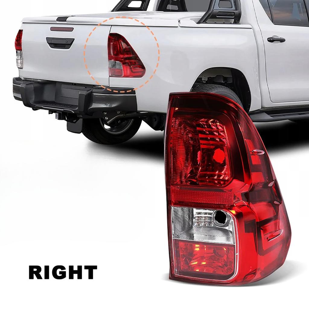 Left/Right Tail Lamp Auto Rear Tail Light Wire Harness Car Accessories No Bulbs For Toyota Hilux Revo Pickup 2015 2016 2017 2018
