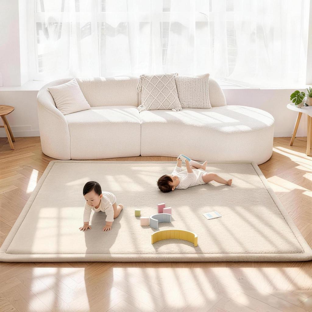 Thickened Anti-Slip Baby Crawling Mat: Soft, Safe, and Fun Play Carpet for Home