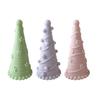 Tree Shaped Silicone Candle Mold Christmas Tree Resin Mold 3D Ornament Mould Handmade-Soap Epoxy Molds Home Decor