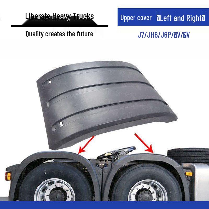 Compatible Rear Wheel Fender Cover for Jiefang JH6 J7 and New J6P 460/500HP Models