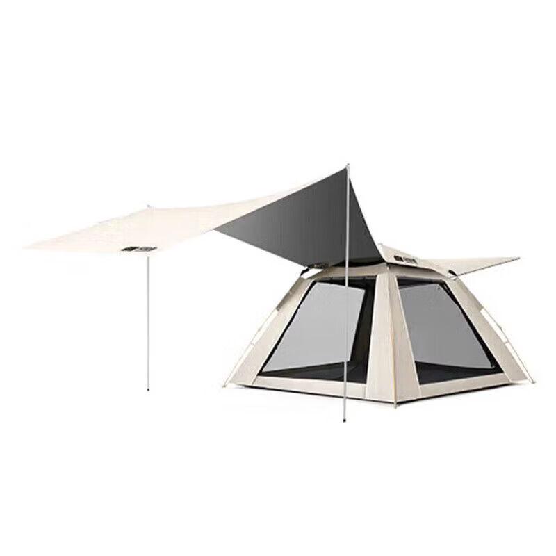 TAN XIAN ZHE Explorer Camping Tent with Extended Awning