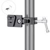 V Shaped Adjustable Aluminum Alloy Clamp For Woodworking Metalworking Electronics With Secure Grip Accent