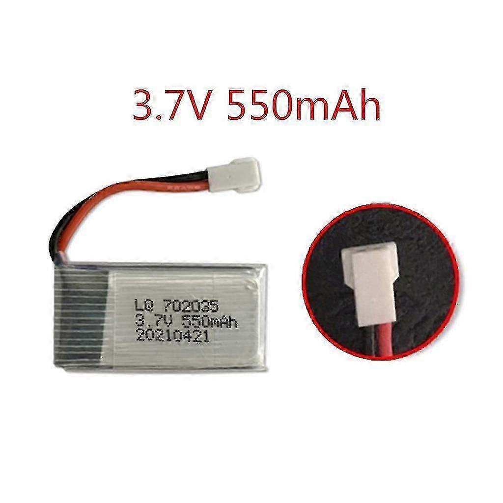 5 baterías para avión de control remoto 3.7V 550mAh compatibles con Sima Q11 H99W H31 H6C H98 TR-C385 con cargador
