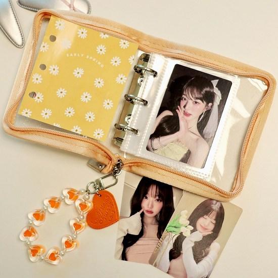 Bombom mini 3-hole photo binder photocard callbook with inner pages