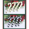 Decorative Accessories Candy Canes Ornament Durable Plastic Christmas Tree Decorations For Holiday Homes Party