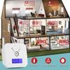 1pcs Carbon Monoxide Detector,CO Gas Monitor Alarm Detector,CO Sensor with LED Digital Display for Home,Depot,Battery Powered