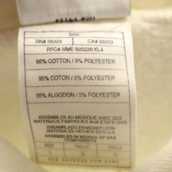 Nike 90s 00s White Tag Old Long Sleeve Sweatshirts L Back Fleece Men's Used