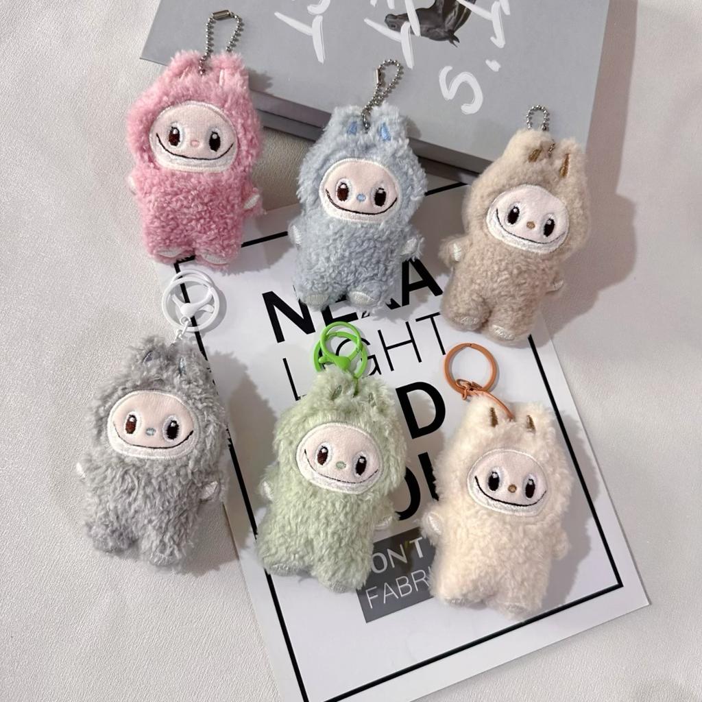 Plush Doll Pendant Cute Cartoon Student Schoolbag Pencil Case Doll Pendant Keychain Accessories