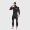 SBART Men's Long Sleeve Hooded Wetsuit