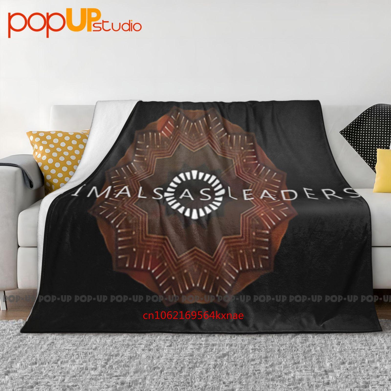 Nwt Animals As Leaders American Progressive Metal Band Music Logo Ultra-Soft Blanket Quilt Winter Sofa Cover Bed Covers 30x40in