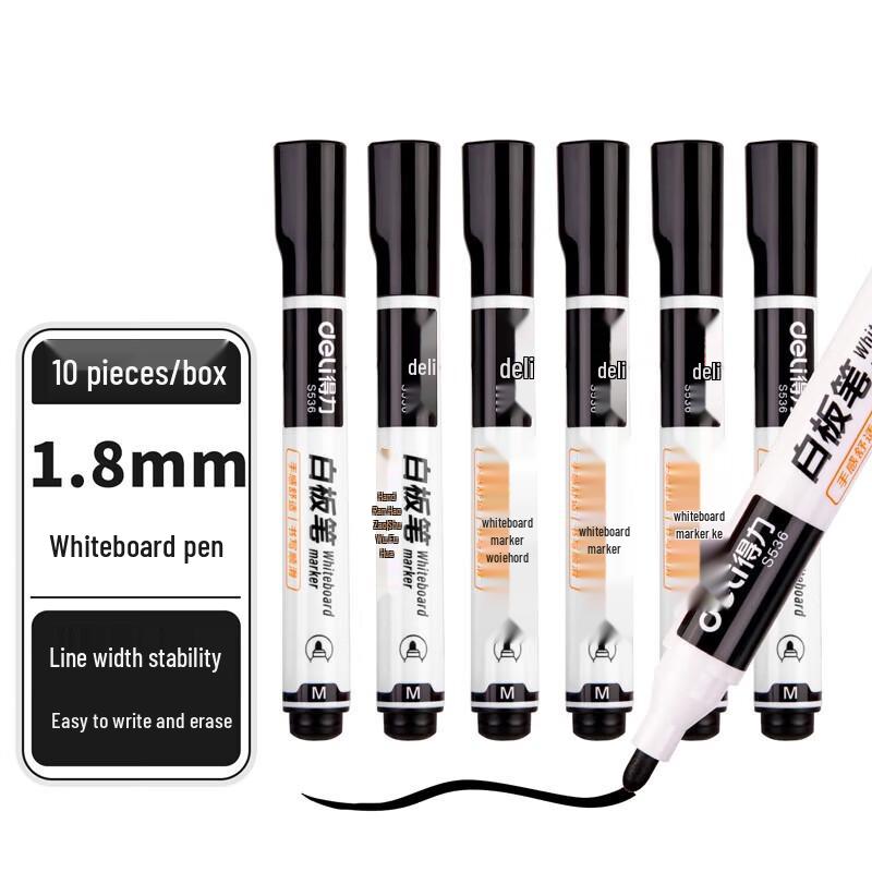 Deli S536 Erasable Whiteboard Marker Pen