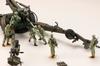 Hobby Japan HJM Military Series Ground Force Field Special Forces Set Plastic Model HJMM002 Molded Color 1/35 No.2 Self-Defense FH-70