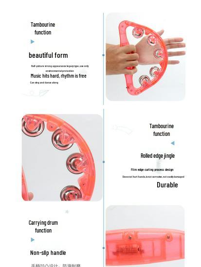 Flashing LED Glow Stick Rattle - Concert and Party Cheer Props