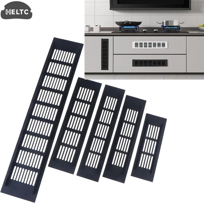 1Pcs Household Air Vent Grille Wall Ventilation Cover Wardrobe Parts 50/60/80mm*150-500mm Aluminum For Cupboard DIY Accessories