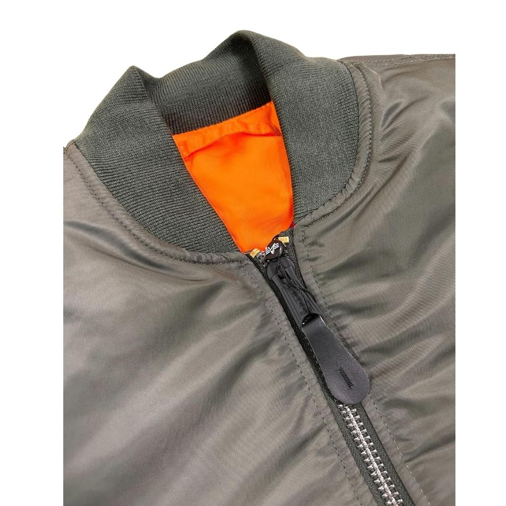 Alpha Industries Tight Men's MA-1 Jacket, 20004, V.GRAY