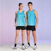 Unisex Track & Field Training Set: Vest & Suit for Marathon and Running Sportswear.