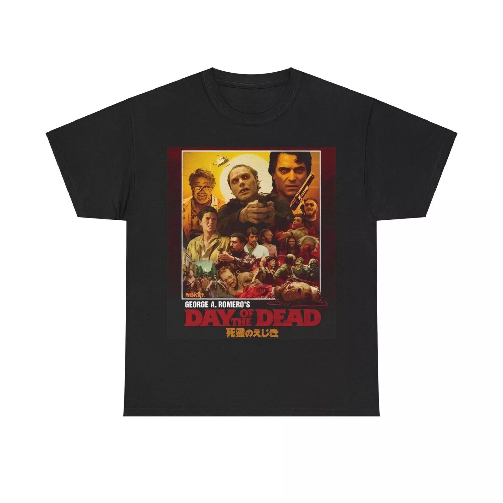 Day of the Dead George A Romero Fitted T Shirt Unisex Heavy Cotton S разноцветный