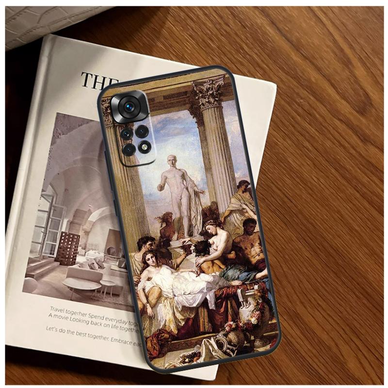 Renaissance Art Aesthetic Case For Xiaomi Redmi Note 14 13 9 10 11 12 15 Pro Plus Cover For Redmi 15 C 13C 12C 10C 14C