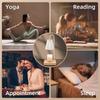 Gift Candle Warmer Table Lamp Aromatherapy Candlestick Lamp Bedroom Bedside Desk Lamp Study Office Home Retro Melting Wax Lamp