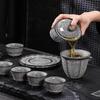 Chaxun Three-Color Ice Flower Lidded Tea Bowl