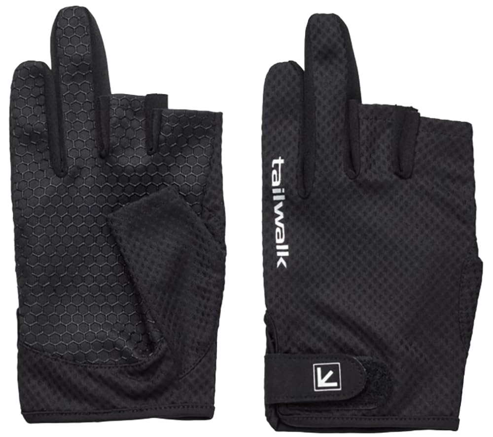 

Tail Walk Three Finger Dry Gloves BLK чёрный