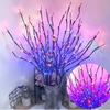 20LEDs LED Simulated Tree Branch Light Bendable Willow Branches Lights Fairy Lights  Home