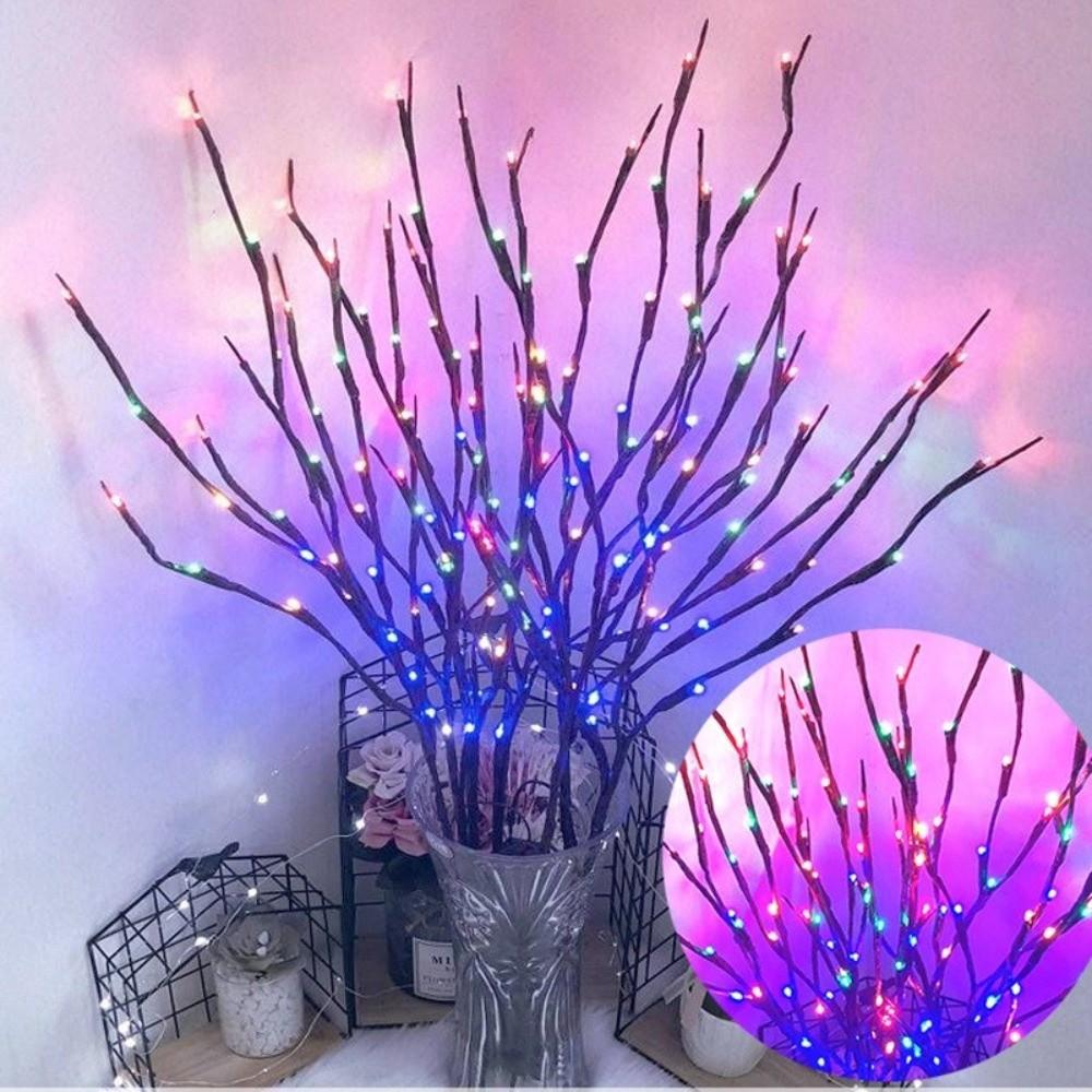 20LEDs LED Simulated Tree Branch Light Bendable Willow Branches Lights Fairy Lights  Home