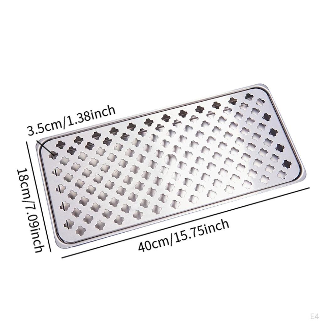 Taca ociekowa do piwa Akcesorium barowe do napojów Płyta typu drenażowego Kegerator Wysoko polerowana