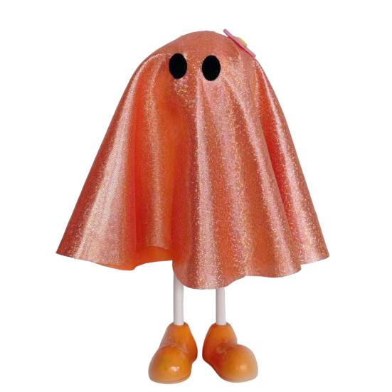 Ghost Wearing Cloak Ornament Halloween Haunted House Parties Themed Statue Multi-Functional Holiday Decor