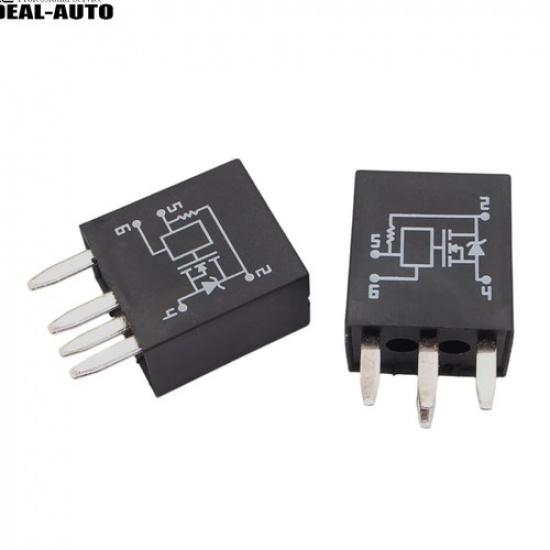 Set Of 2 Headlight A/C Relay For Trailblazer Buick GMC Fuse Module Tested