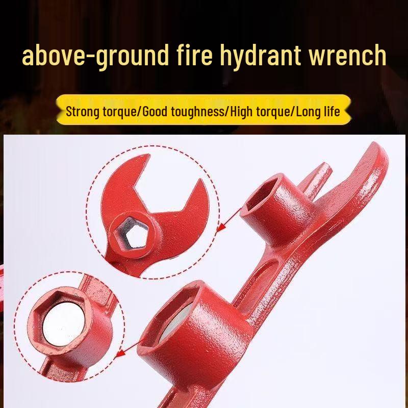National Standard Magnetic Fire Hydrant Wrench - Encrypted, Heavy-Duty