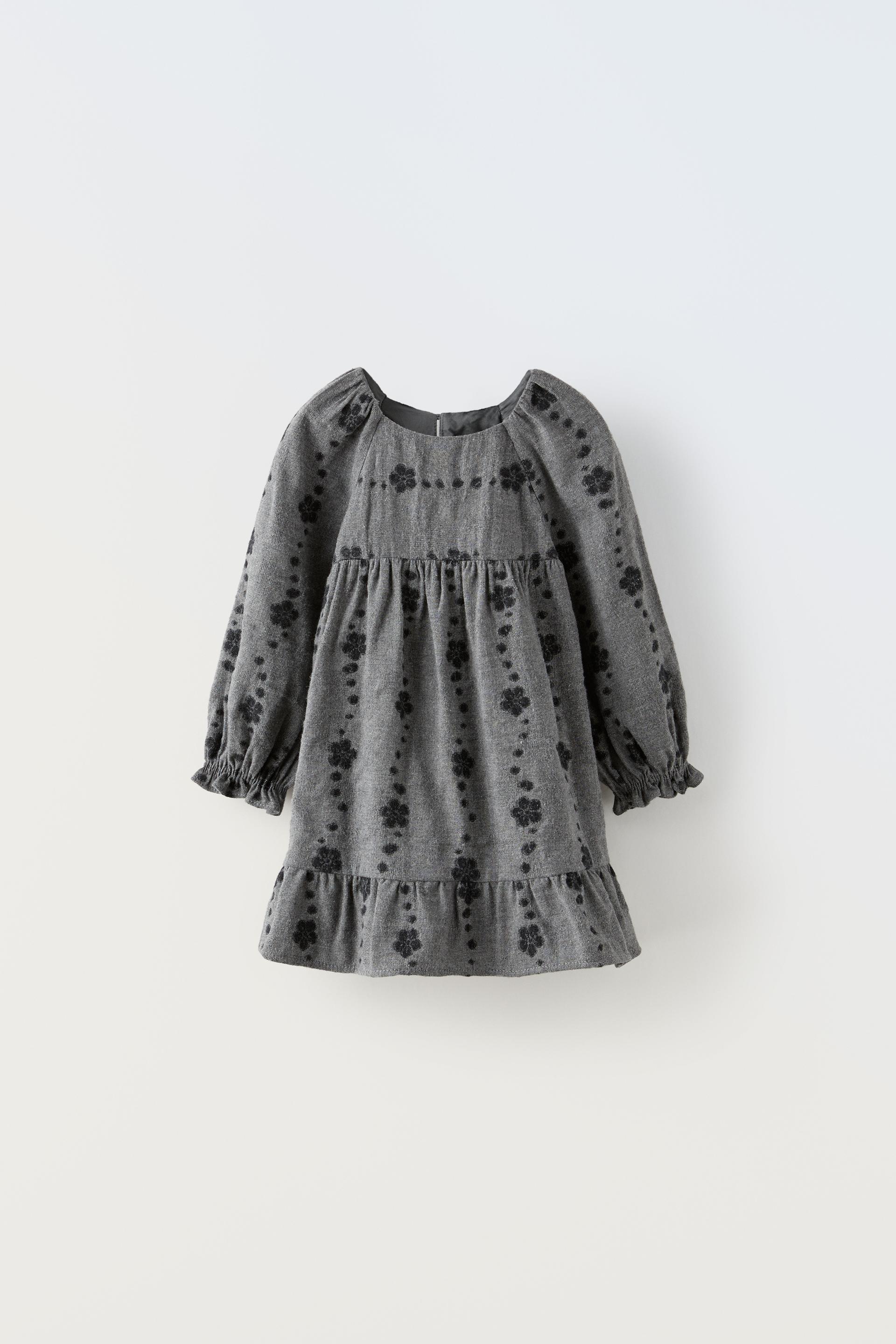 

FLORAL JACQUARD DRESS