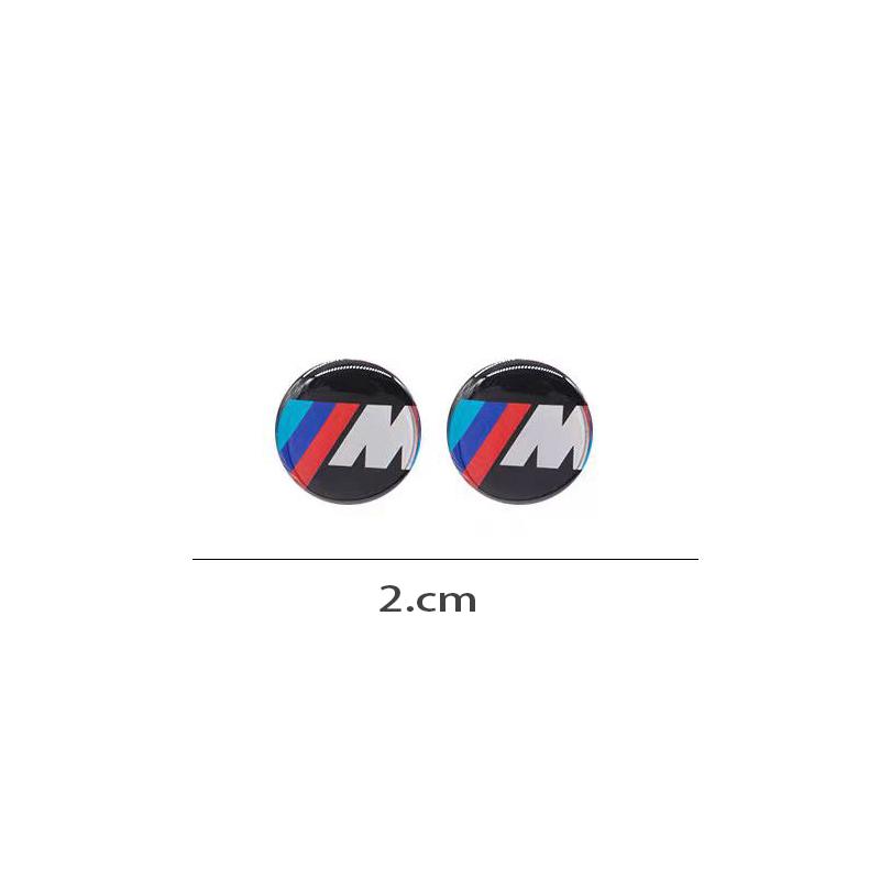 2Pcs Car styling Lock Keyhole Stickers Decoration Protection For BMW M Power Performance F10 F31 E36 E39 E87 E90 X3 X5
