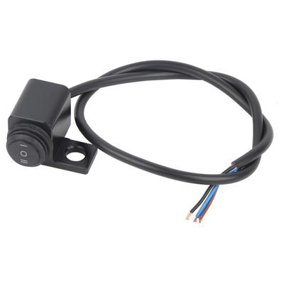 Wasserdichter Lenkerschalter Scheinwerfer Nebelscheinwerfer EIN/AUS/EIN-Taste für Motorrad ATV mit 0,4-Zoll-Bohrung(Rechte Seite )