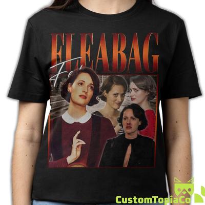 FLEABAG SHIRT, Fleabag Bootleg 80s Rap Tees Fans Gifts, Fleabag Vintage T-Shirt, Phoebe Waller-Bridge English Actress Homage Retro 90s Merch