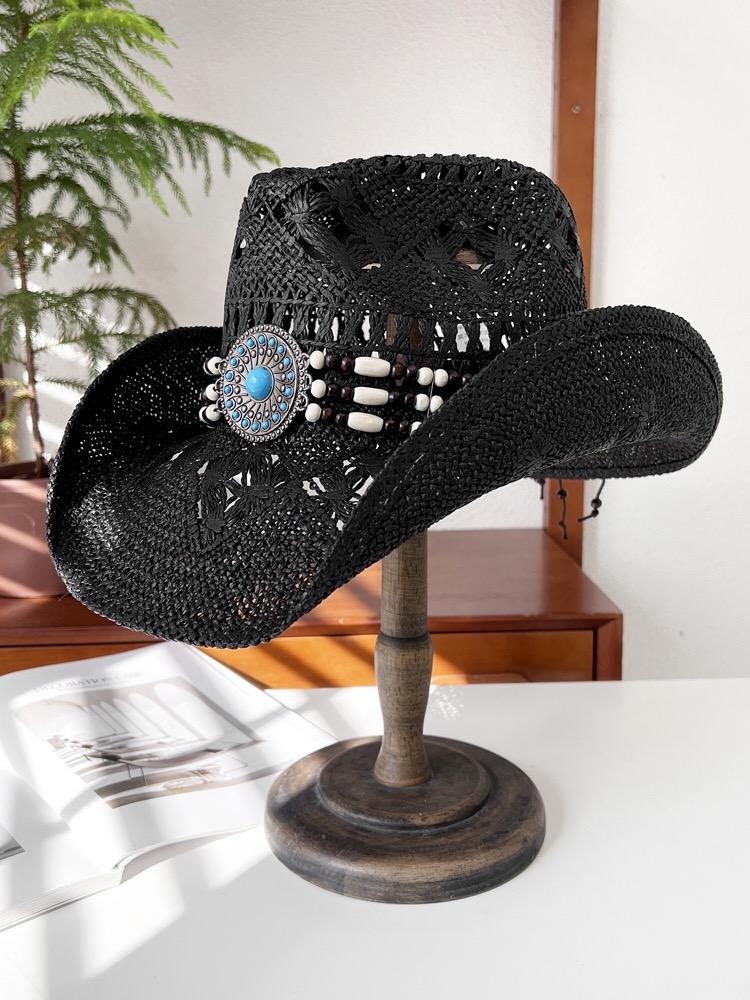 New Series Cowboy Hat Women's Men's Vintage Gentleman Dress Hat Panama Cowboy Jazz Hat Sombrero Hombre