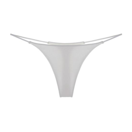 Seksowne stringi G dla kobiet Oddychające T-Back Cienki pasek Bielizna Niska talia Miękkie rozciągliwe Prowokacyjne majtki